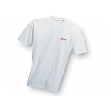 Tričko biele s logom STIHL, 190gr S