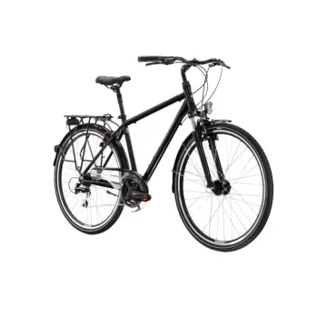 Trekingový bicykel 28" KROSS TRANS 3.0,  čierny