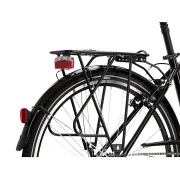 Trekingový bicykel 28" KROSS TRANS 3.0 - zadné koleso a nosič