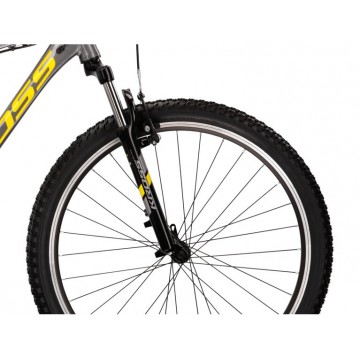 Horský bicykel 26" KROSS HEXAGON 2.0, rám 17", grafitový