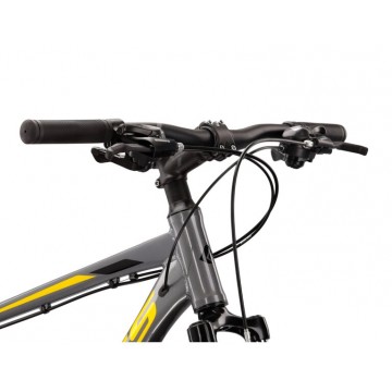 Horský bicykel 26" KROSS HEXAGON 2.0, rám 17", grafitový