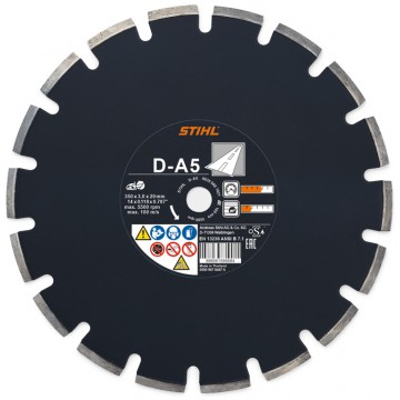 Diamantový rozbrusovací kotúč - Asfalt (A) D-A80 400 mm