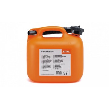 Kanister na benzín - 5 l, oranžový