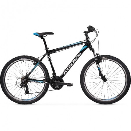 26" Kross Hexagon 1.0, čierny