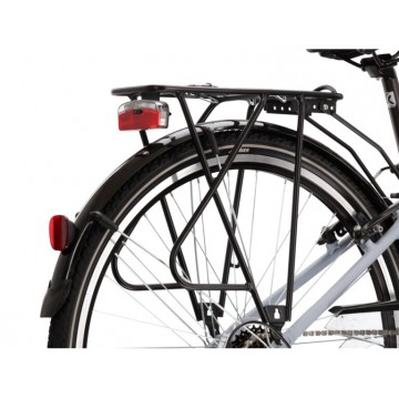 Dámsky trekingový bicykel 28" KROSS Trans 2.0, rám 19", šedý