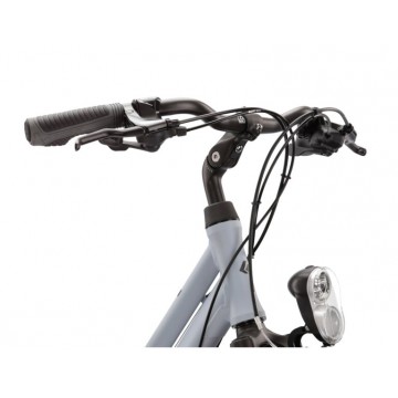 Dámsky trekingový bicykel 28" KROSS Trans 2.0, rám 19", šedý