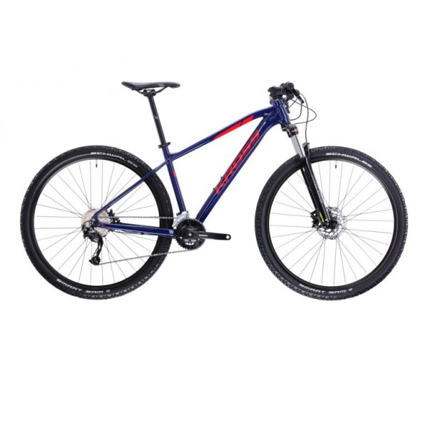 Horský bicykel 29" KROSS Level 2.0, rám 19", modrý