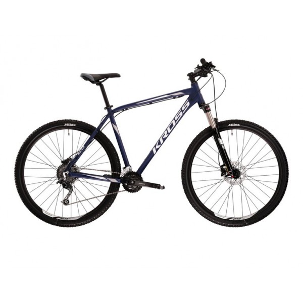 Horský bicykel 29" KROSS Hexagon 8.0, rám 21", modrý