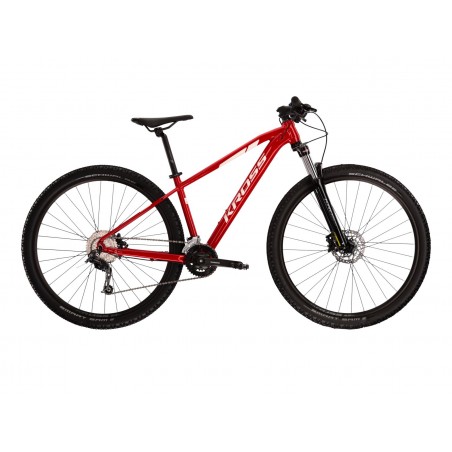Horský bicykel 29" KROSS Level 3.0, rám 20", červený