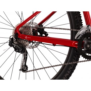 Horský bicykel 29" KROSS Level 3.0, rám 20", červený