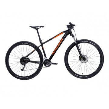 Horský bicykel 29" KROSS Level 1.0, rám 20", čierny