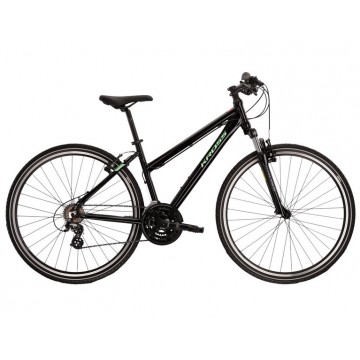 Dámsky crossový bicykel 28" KROSS Evado 2.0, rám 19", čierna/mätová