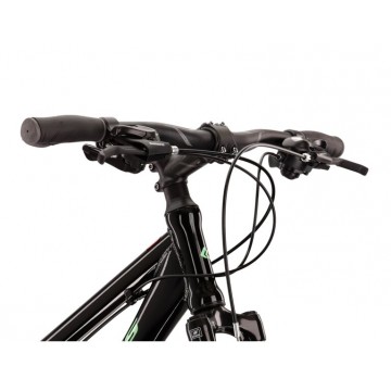 Dámsky crossový bicykel 28" KROSS Evado 2.0, rám 19", čierna/mätová