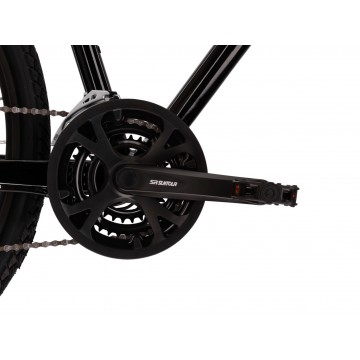 Crossový bicykel 28" KROSS Evado 3.0, rám 21", čierno-oranžový