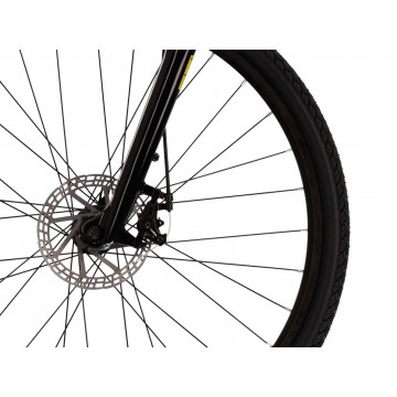 Crossový bicykel 28" KROSS Evado 3.0, rám 21", čierno-oranžový