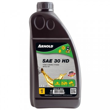 Olej pre 4-taktné motory Arnold SAE 30 HD, 0,6L