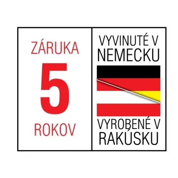 5 rokov záruka na AL-KO Comfort 46.0 SP-A Plus