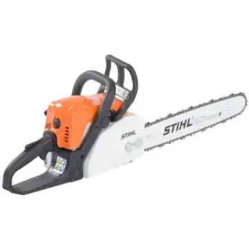 Motorová benzínová píla STIHL MS 180 pohľad zo zadu