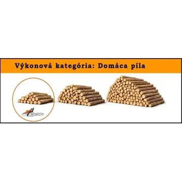 Výkonová kategória STIHL MS 180 - Domaca píla