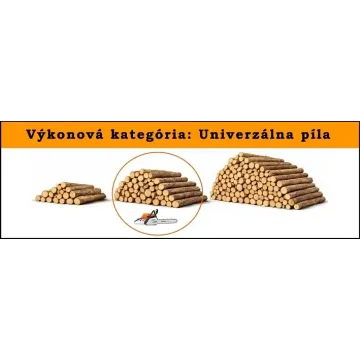 Výkonová kategória STIHL MS 231 - Univerzálna píla