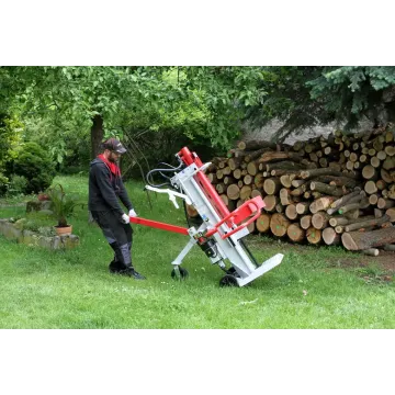 Premiestňovanie a manipulácia so štiepačkou VARI 11 ton - 400V